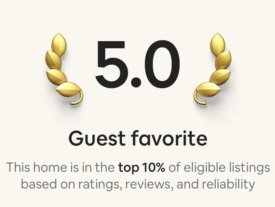 Airbnb Guest Favorite Badge